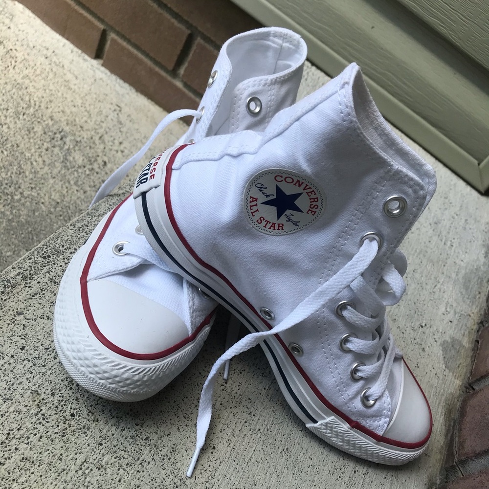 White High Top Classic converse
